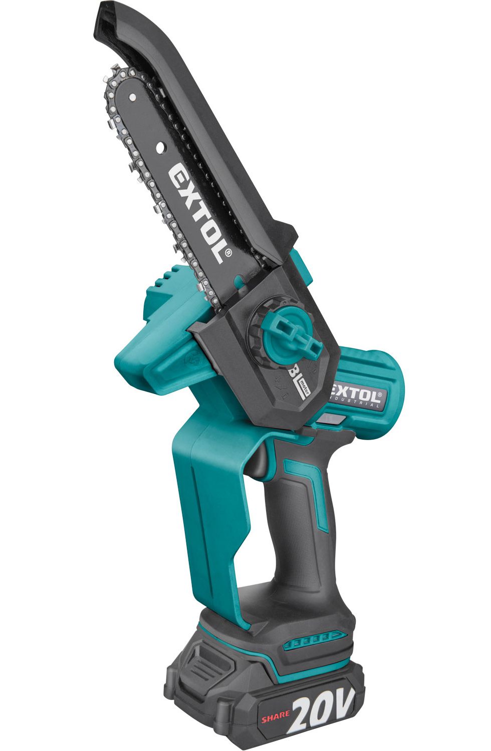 Extol 8791922 Share20V akkumulátoros ágvágó láncfűrész (1 x 2.0 Ah Li-ion akkuval) termék fő termékképe