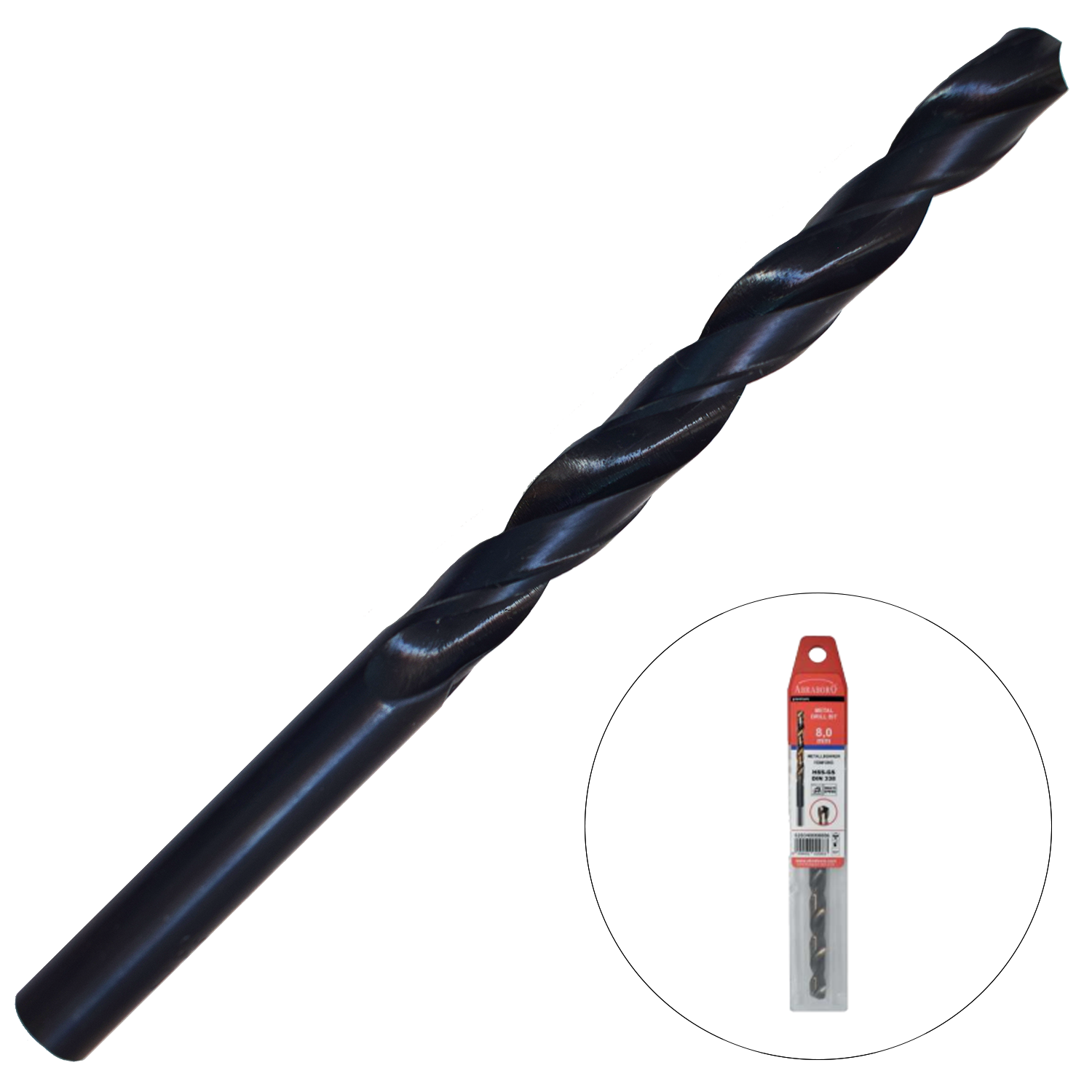 Abraboro 2.5 x 57 / 30 mm HSS-R fémfúró EV-Pack, 2 db/csomag termék fő termékképe