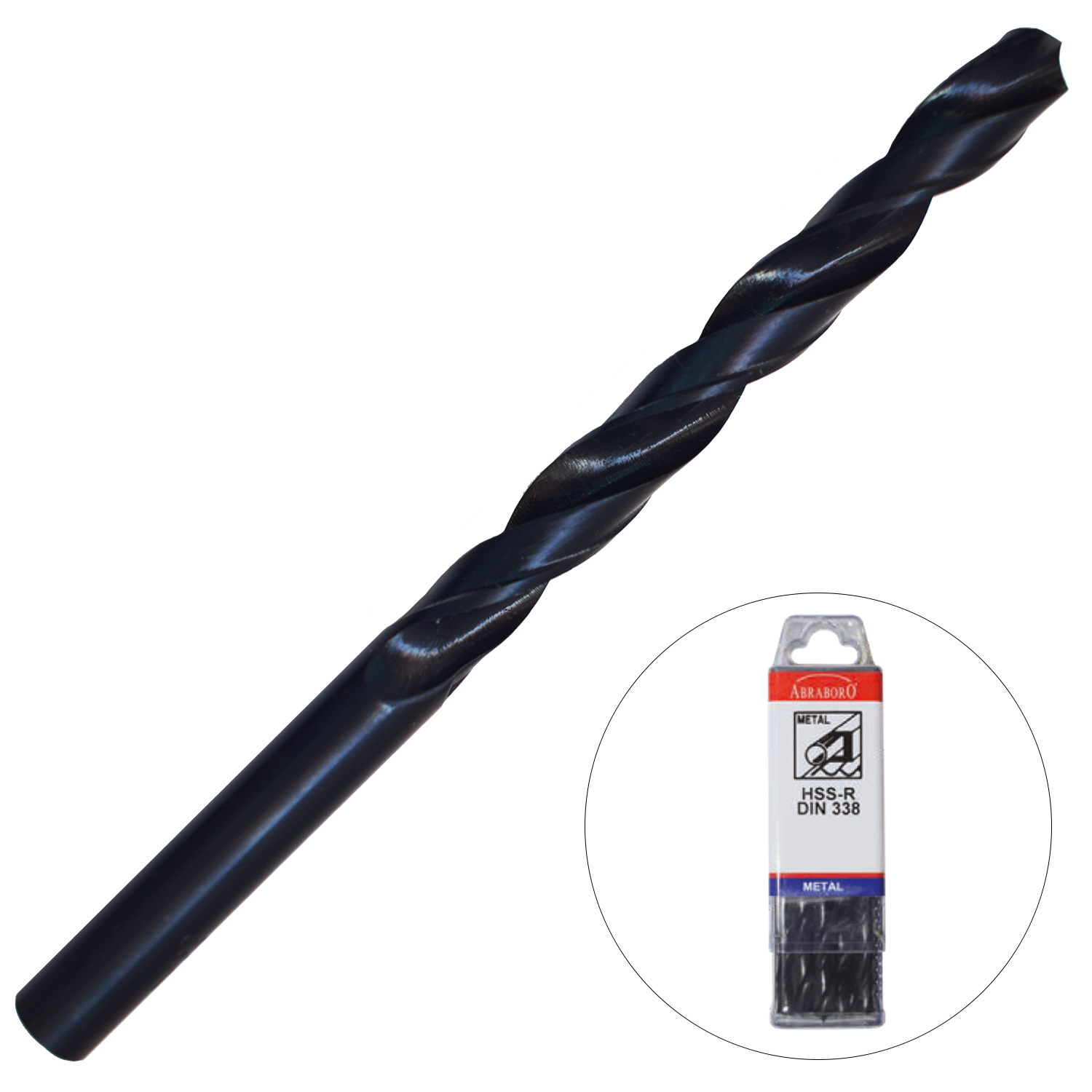 Abraboro 1.7 x 43 / 20 mm HSS-R fémfúró X-Pack, 10 db/csomag termék fő termékképe