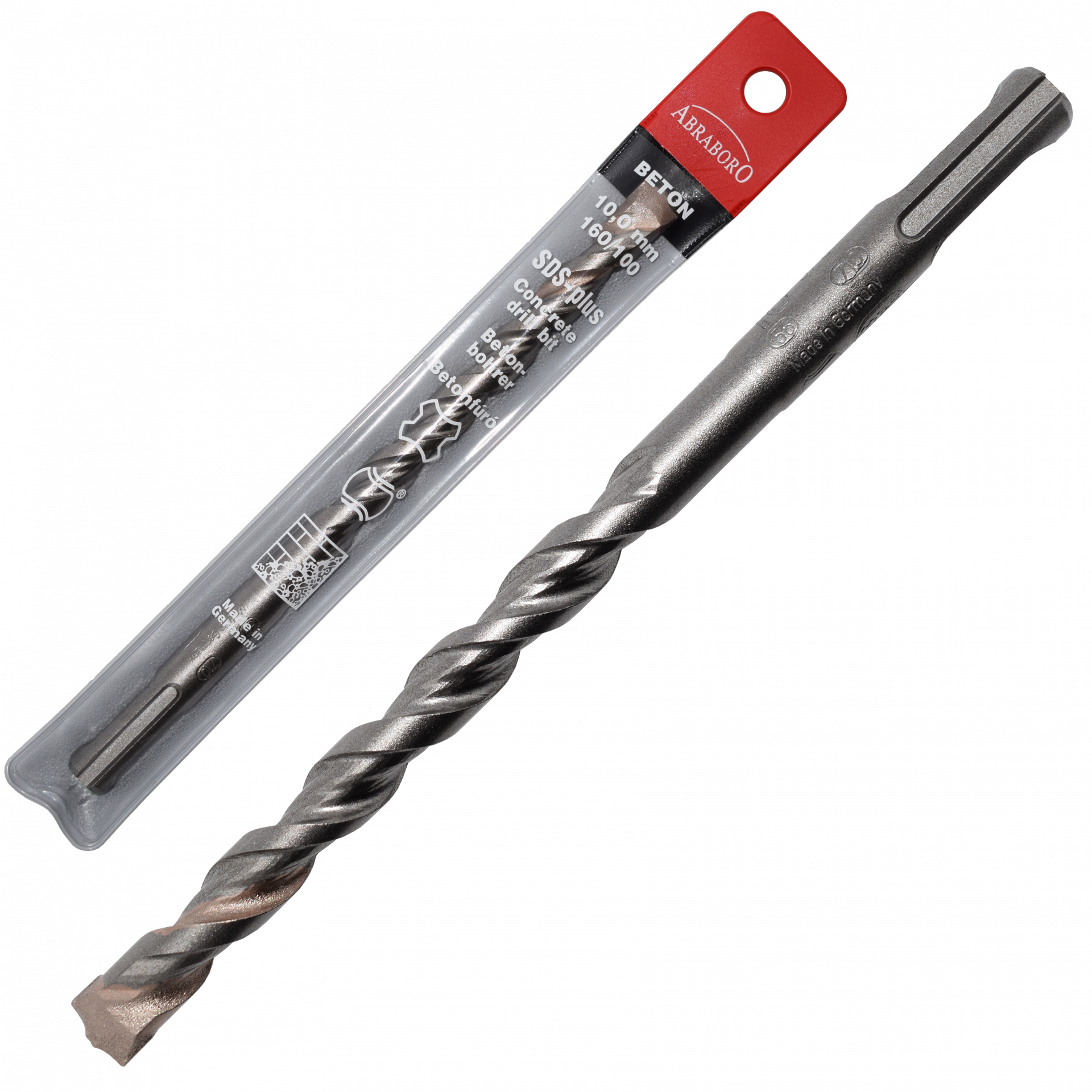 Abraboro 6 x 350 / 300 mm SDS-plus TWIXX betonfúró műanyag tasakban termék fő termékképe