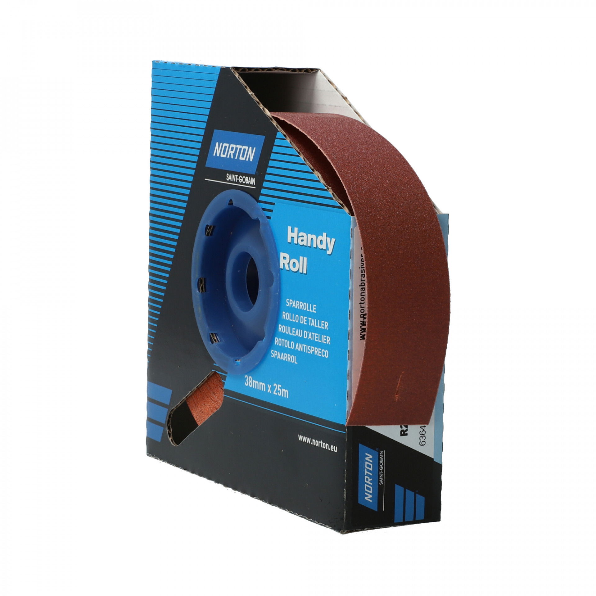 Norton R222 csiszolóvászon műhelytekercs 38mmx25m P150 termék fő termékképe