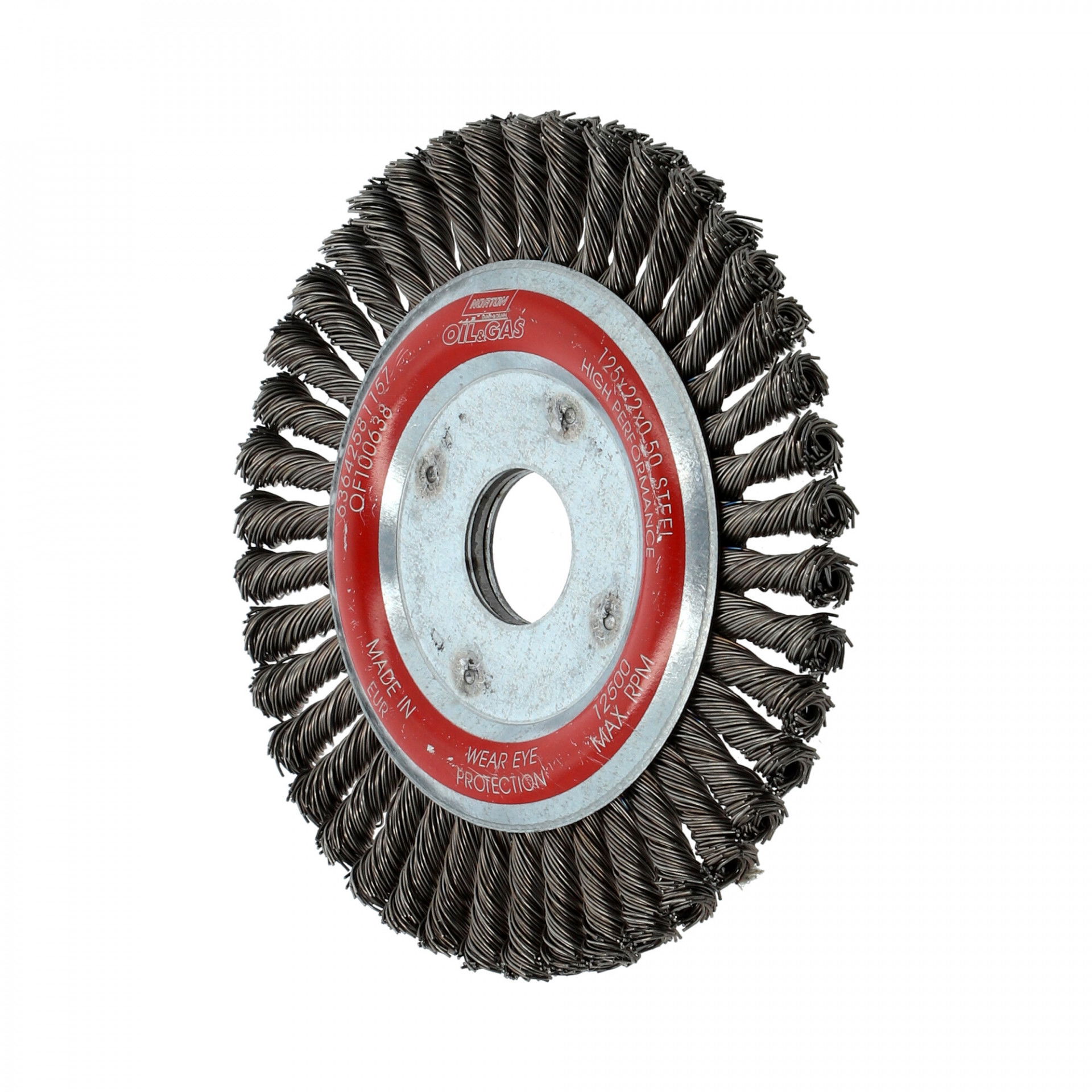 Norton sodrott drótkorong (kefekorong, sűrű) 125x6x22,2 T23 termék fő termékképe