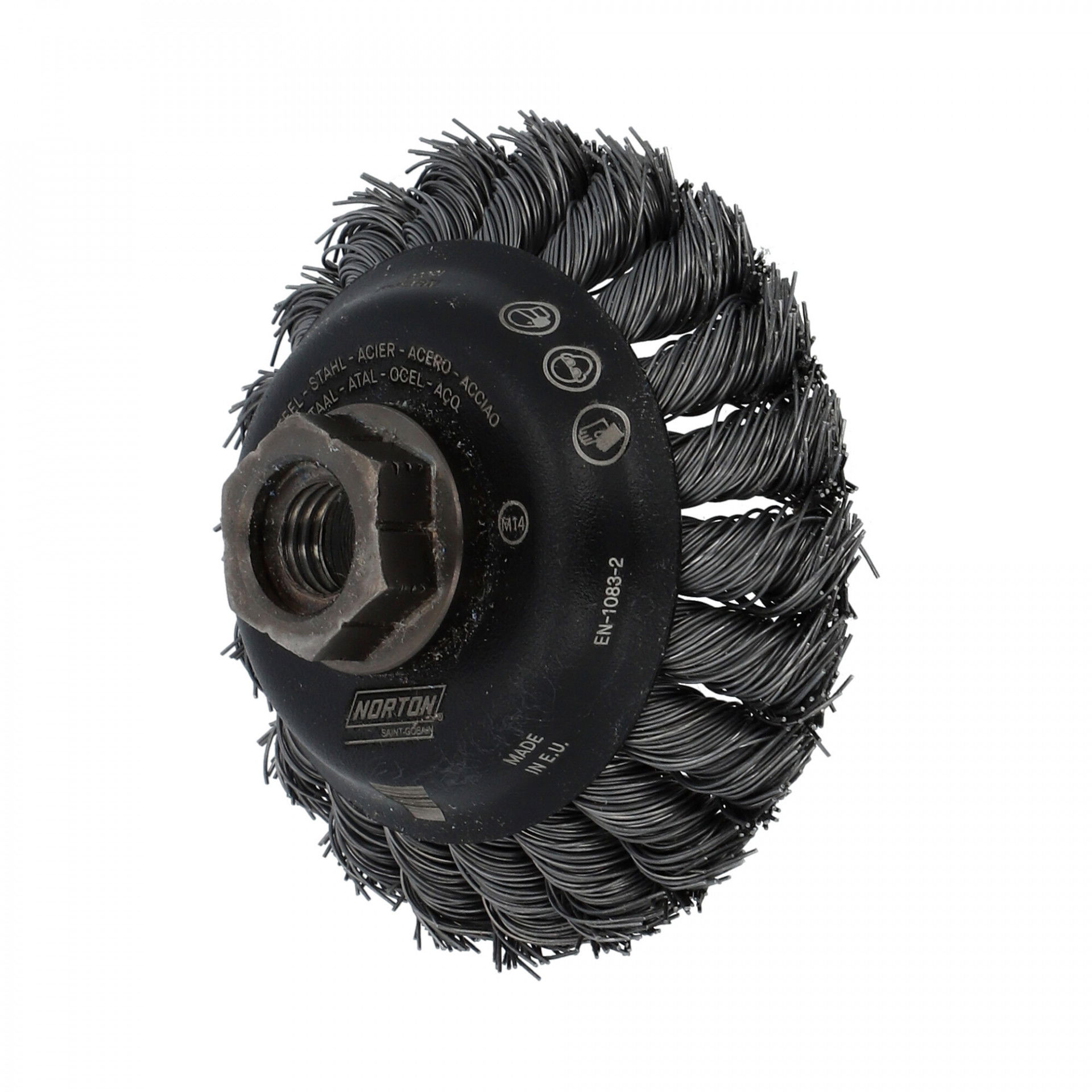 Norton sodrott kúpos drótkorong (kefekorong) 100x13xM14 T20 termék fő termékképe