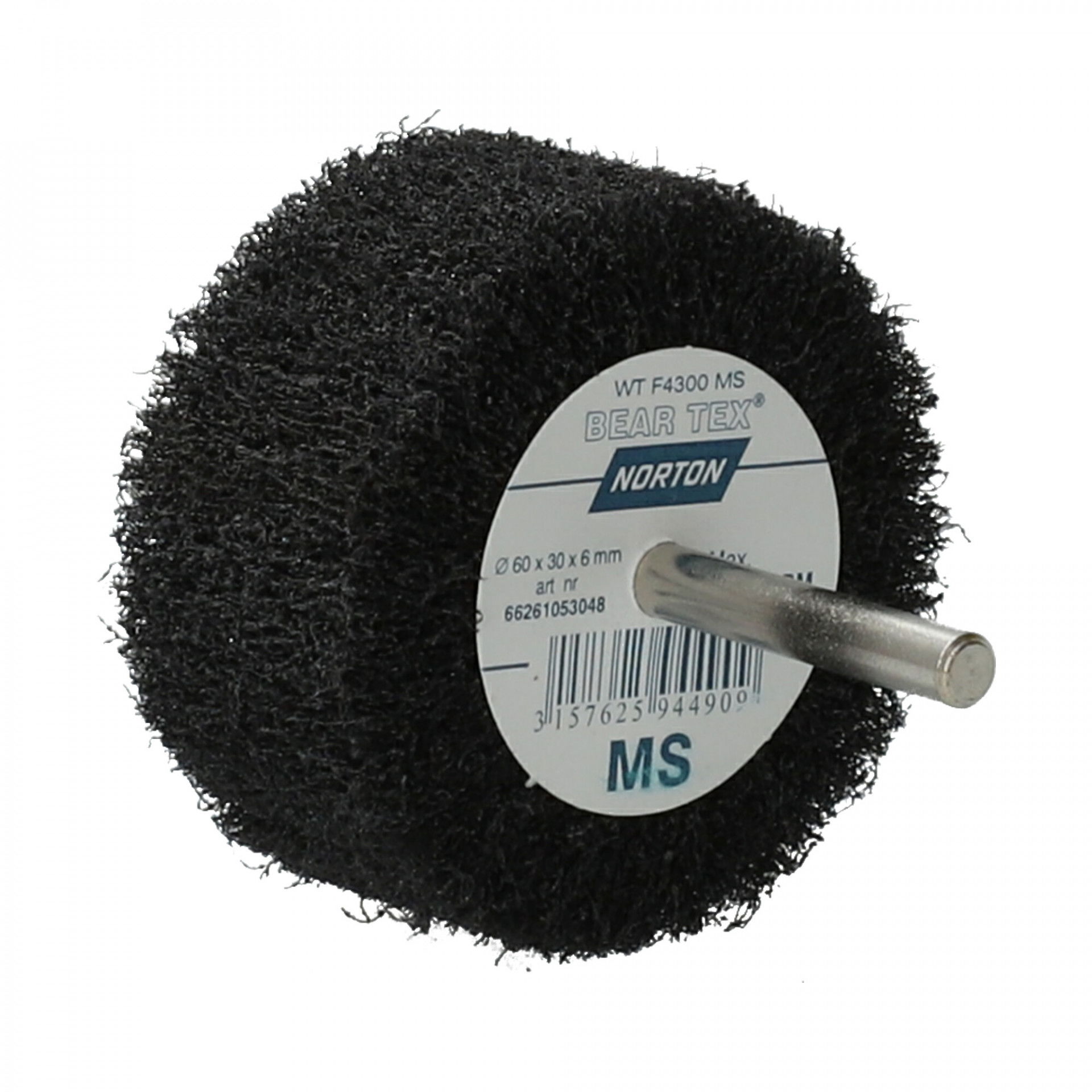 Norton Beartex csapos lamellás csiszolókorong Ø60x30x6mm Medium S, 10 db/csomag termék fő termékképe