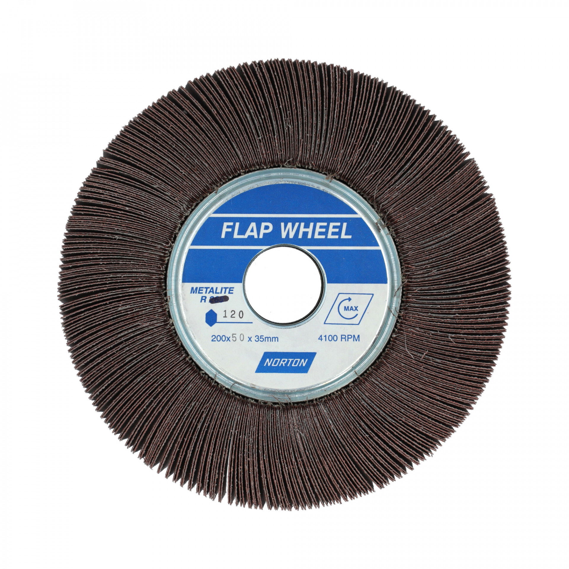 Norton R207Plus szaturnusz lamellás csiszolókorong Ø200x50x35mm, P120 termék fő termékképe