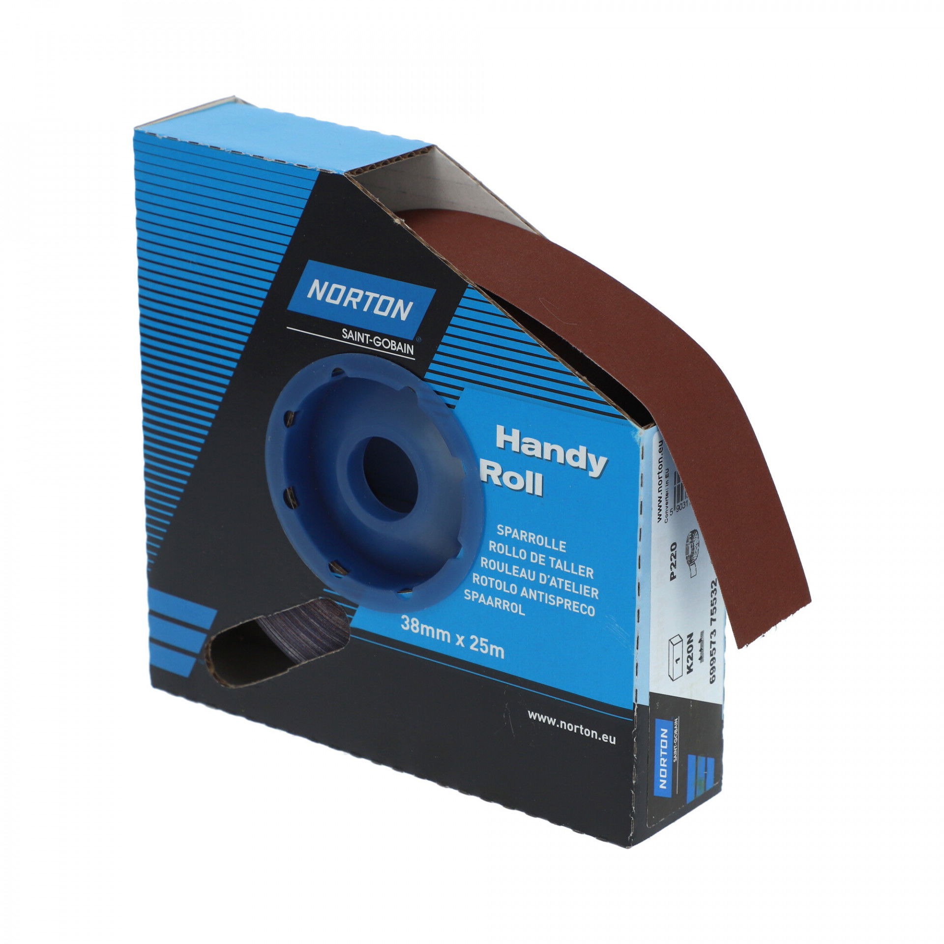 Norton K20N csiszolóvászon műhelytekercs 38mmx25m P220 termék fő termékképe