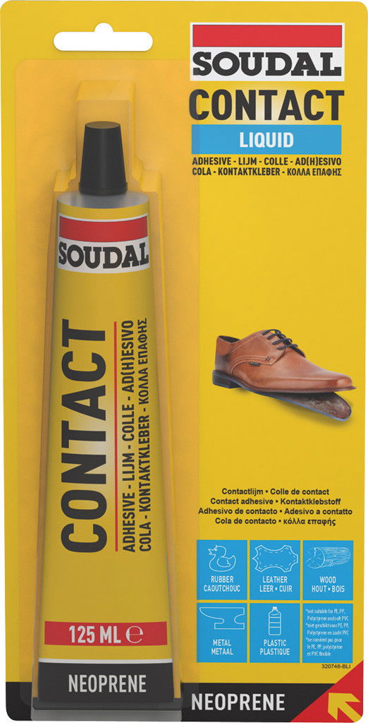 Soudal 44A kontakt ragasztó, 125 ml termék fő termékképe