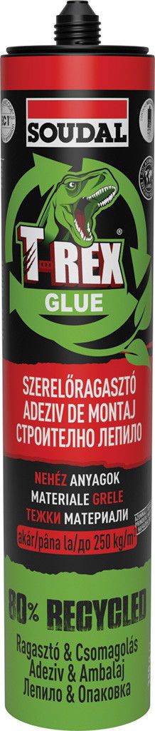 Soudal T-REX "Nehéz anyagok" szerelőragasztó, 350 g termék fő termékképe