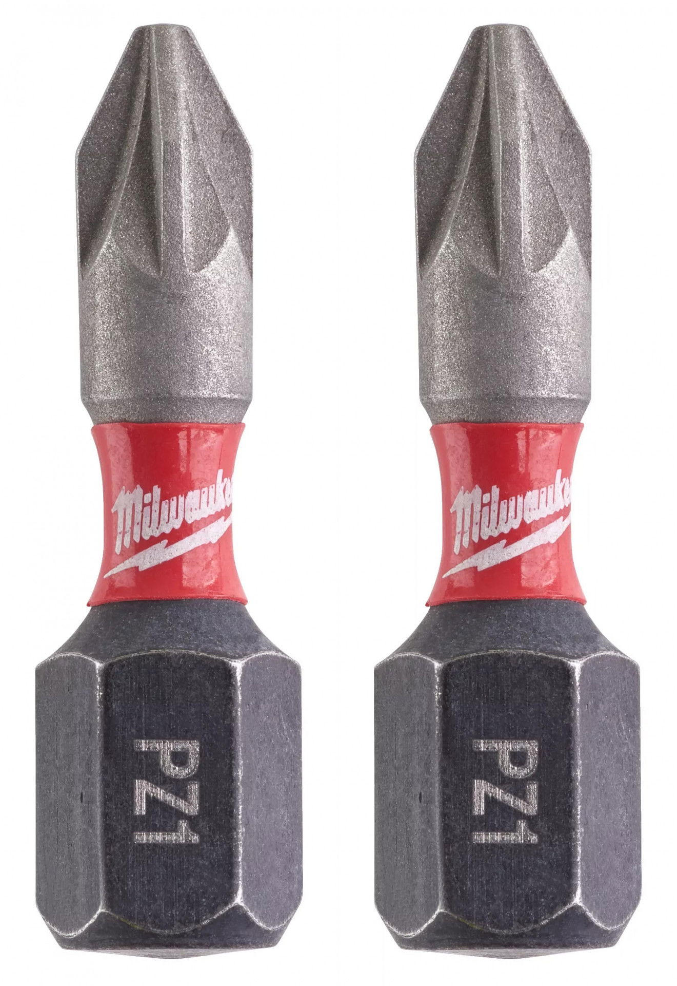 Milwaukee Shockwave Impact Duty™ csavarozó bit, 25 mm, PZ 1, 2 db/bliszter termék fő termékképe