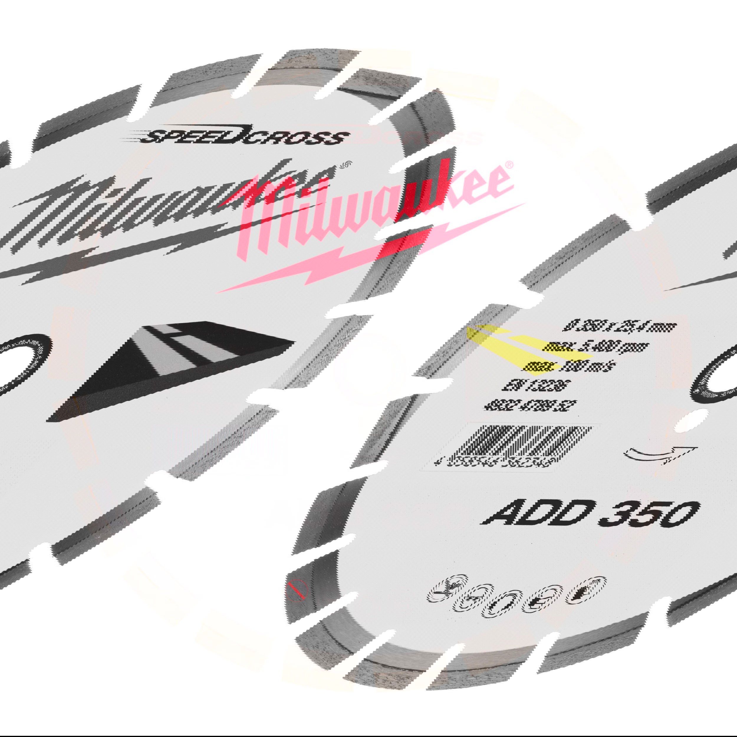 Milwaukee Speedcross ADD gyémánt vágótárcsa, Ø350 mm termék fő termékképe