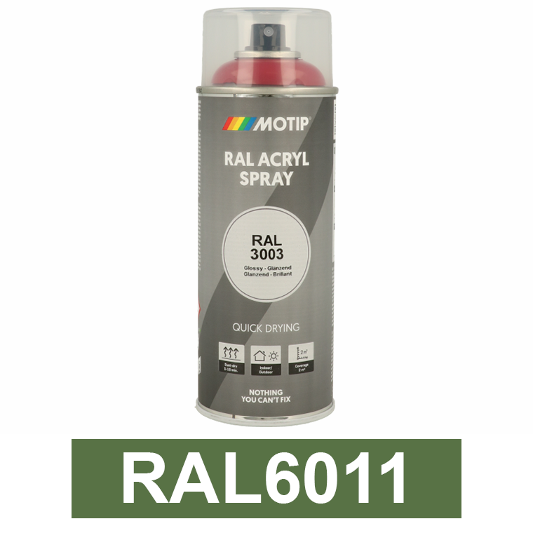 Motip Ipari festék spray, RAL6011, 400 ml termék fő termékképe