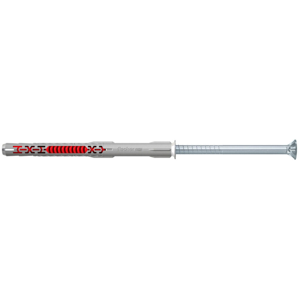 Fischer DuoXpand 8x80 T rögzítődübel cinkkel galvanizált acél, süllyesztett fejű csavarral, 50 db/csomag termék fő termékképe